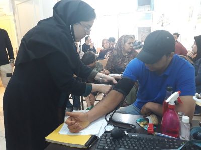 پایش سلامت فراگیران آموزشگاه بهداشت سیب سلامت دوره ۱۵ سال ۱۳۹۷برگزار گردید.