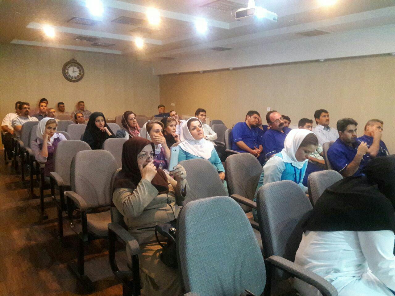 برگزاری دوره آموزش بهداشت در بیمارستان ایرانشهر